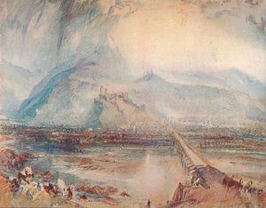 Bellinzona: From the Road to Locarno, 1909 by Joseph Mallord William Turner