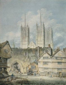 Cathedral Church at Lincoln by Joseph Mallord William Turner