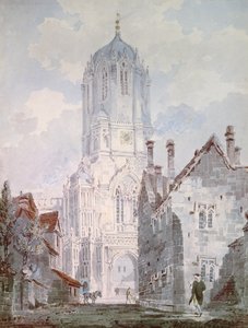 Christ Church, Oxford, 1795 by Joseph Mallord William Turner