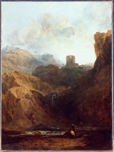 Dolbadern Castle, North Wales by Joseph Mallord William Turner