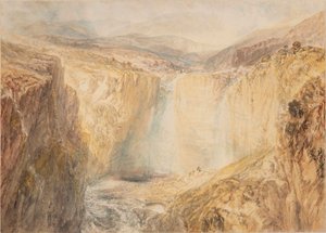 Fall of the Tees, Yorkshire by Joseph Mallord William Turner