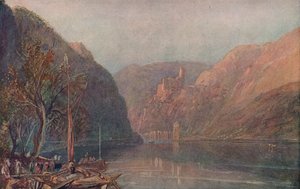 Goarhausen and Katz Castle by Joseph Mallord William Turner