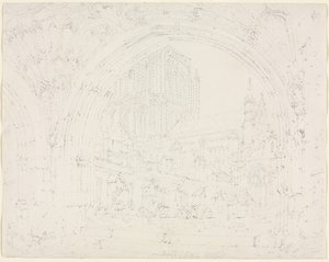 Hereford Cathedral by Joseph Mallord William Turner