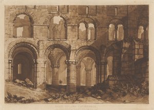 Holy Island Cathedral by Joseph Mallord William Turner