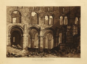 Holy Island Cathedral by Joseph Mallord William Turner