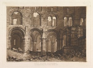 Holy Island Cathedral by Joseph Mallord William Turner
