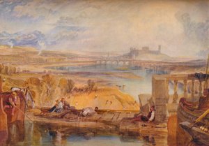 Lancaster, from the Aqueduct Bridge, c. 1825 by Joseph Mallord William Turner