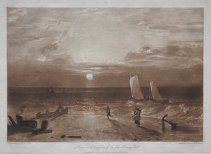 Liber Studiorum: Mildmay Sea-piece by Joseph Mallord William Turner
