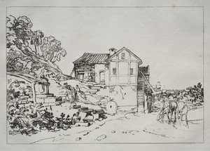 Liber Studiorum: Watermill