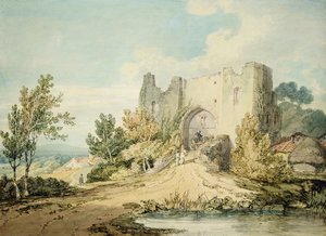 Llanblethian Castle Gateway by Joseph Mallord William Turner