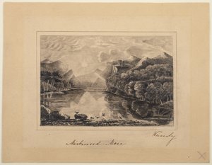Mirkwood Mere by Joseph Mallord William Turner
