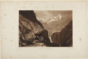 Mt. St. Gothard by Joseph Mallord William Turner