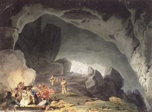 Peaks Hole, Derbyshire by Joseph Mallord William Turner