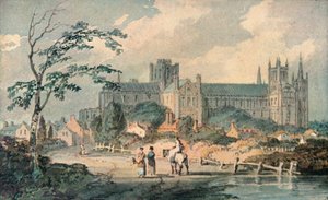 Peterborough Cathedral from the North by Joseph Mallord William Turner