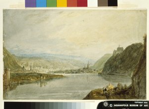 Remagen, Erpel and Linz by Joseph Mallord William Turner
