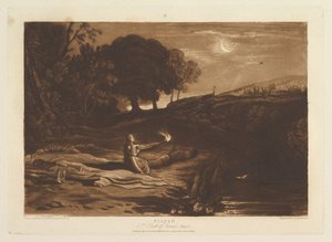 Rispah, 2nd Book of Samuel, Chapter 21 Liber Studiorum, part IX, plate 46 by Joseph Mallord William Turner