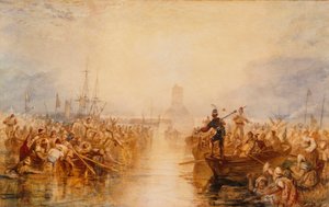 Saint-Vaast-La-Hougue, Normandy by Joseph Mallord William Turner