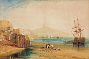 Scarborough, Morning, Boys Catching Crabs