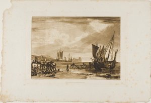 Scene on the French Coast, plate 4 from Liber Studiorum by Joseph Mallord William Turner