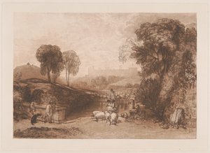 Sheep-Washing, Windsor by Joseph Mallord William Turner