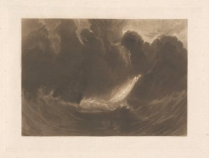 Ship in a Storm by Joseph Mallord William Turner