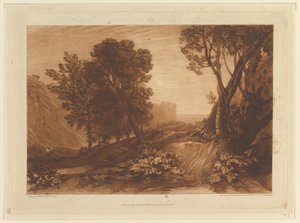 Solitude, or The Reading Magdalen (Liber Studiorum, part XI, plate 53)