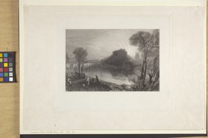 Tamworth Castle, Staffordshire by Joseph Mallord William Turner