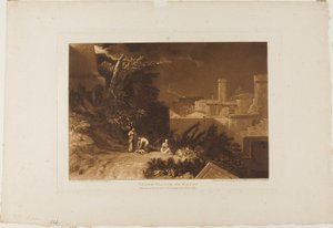 Tenth Plague of Egypt, Plate 61 from Liber Studiorum by Joseph Mallord William Turner