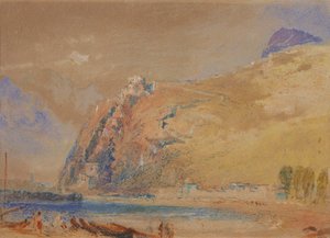 The Bastille at Grenoble from the Valley of the Isere, c.1836
