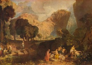 The Goddess of Discord Choosing the Apple of Contention in the Garden of the Hesperides, 1806 by Joseph Mallord William Turner