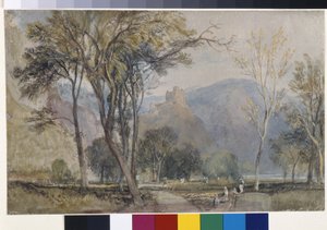 The Marxburg by Joseph Mallord William Turner