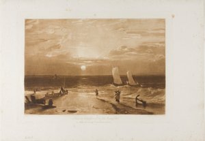The Midmay Sea-Piece, Plate 40 from Liber Studiorum