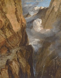 The Pass of Saint Gotthard, Switzerland