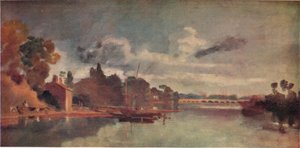 The Thames near Walton Bridges by Joseph Mallord William Turner