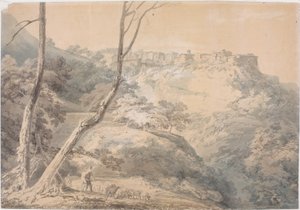 Tivoli with the Temple of the Sibyl by Joseph Mallord William Turner