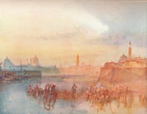 Venice: The Salute from S. Giorgio Maggiore by Joseph Mallord William Turner