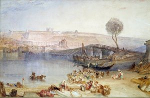 View of the site and the castle of Saint Germain en Laye by Joseph Mallord William Turner