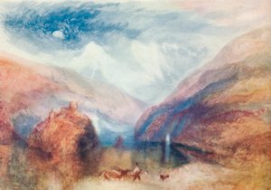 View on Lake of Brienz by Joseph Mallord William Turner