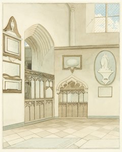 End of South Transept of Bristol Cathedral