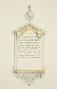 Monument to George Weare and His Wife in St Thomas