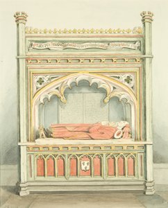 Monument to William Canynges in St Mary Redcliffe by Joseph Manning