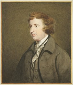 Portrait in the Mansion House, Queen Square, of Edmund Burke by Joseph Manning