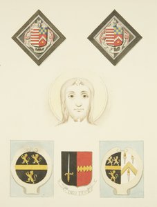 Stained Glass, Escutcheons and Coats-of-Arms in St Peter