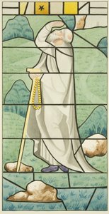Stained glass in St Mark
