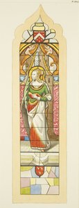 Stained glass in St Mark