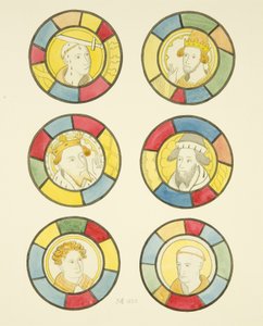Stained Glass in North Window of the Nave of St Mary Redcliffe by Joseph Manning