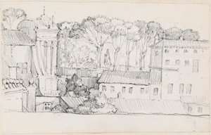 Roman Rooftops by Joseph Marie Vien