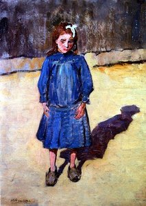 The Blue Dress by Joseph Milner Kite
