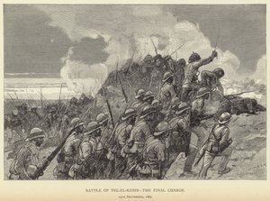Battle of Tel-El-Kebir by Joseph Nash