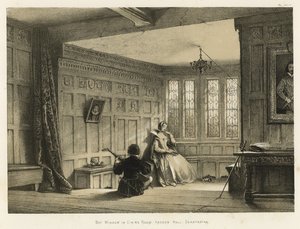 Bay Window in Dining Room, Haddon Hall, Derbyshire